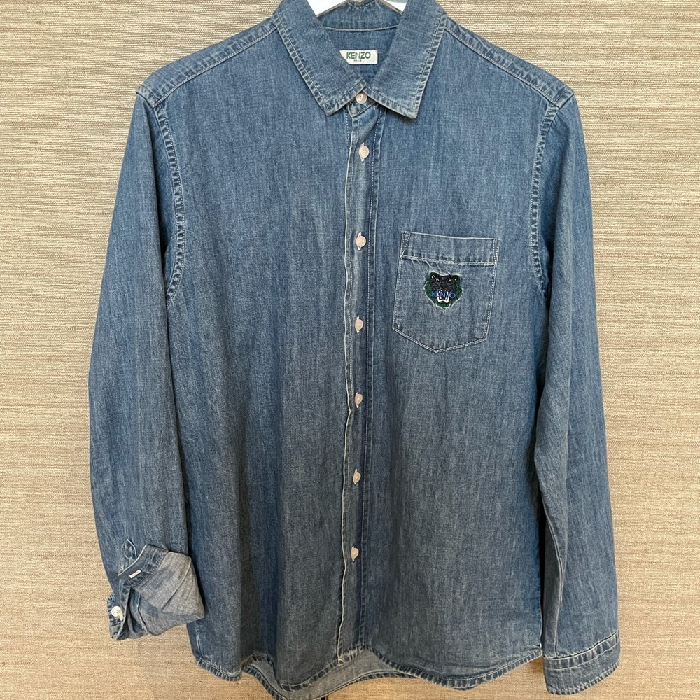 Barely Worn Kenzo Jean Shirt!